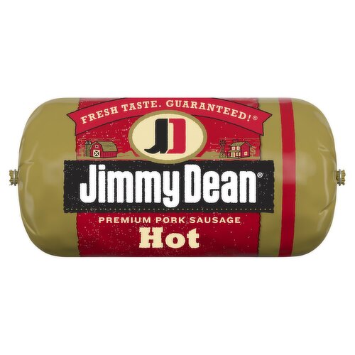 Jimmy Dean Hot Premium Pork Sausage, 16 oz