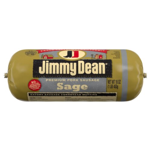 Jimmy Dean Sage Premium Pork Sausage, 16 oz