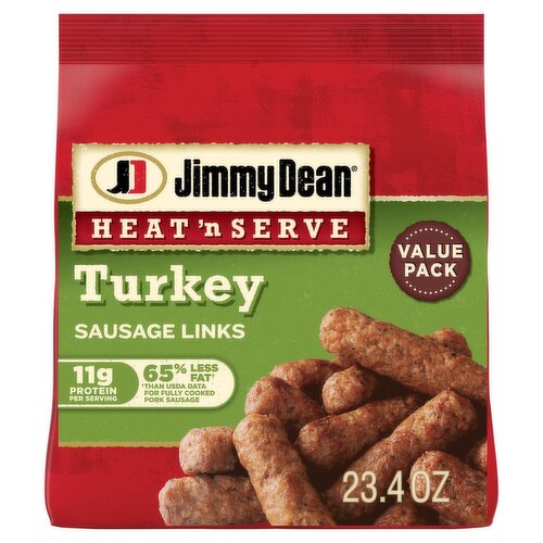 Jimmy Dean® Heat 'N Serve Breakfast Turkey Sausage Links, 36 Count