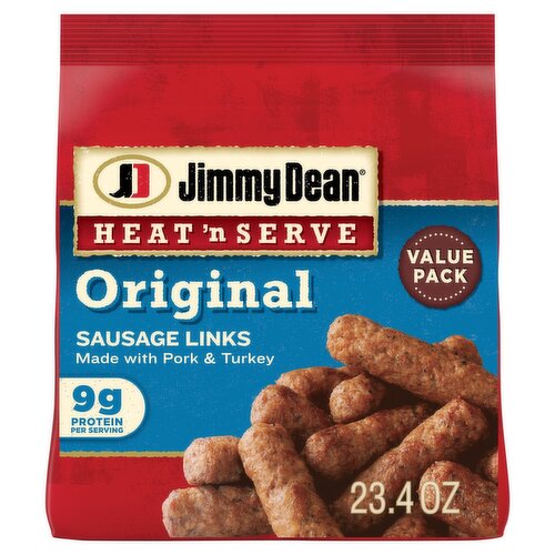Jimmy Dean® Heat 'N Serve Original Pork Breakfast Sausage Links, 36 Count