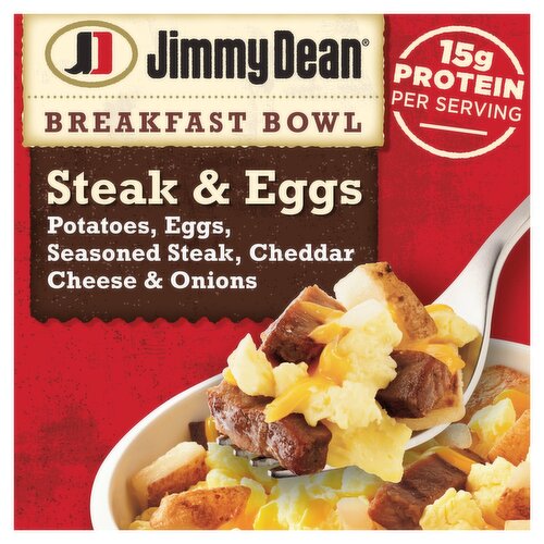 Jimmy Dean Steak & Eggs Breakfast Bowl, 7 oz