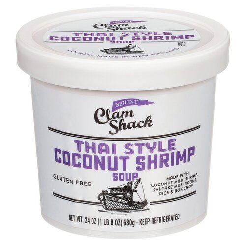 Blount Clam Shack Thai Style Coconut Shrimp Soup, 24 oz