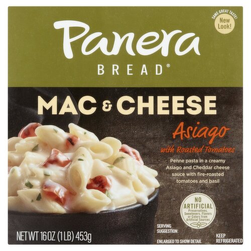 Panera Bread Asiago with Roasted Tomatoes Mac & Cheese, 16 oz