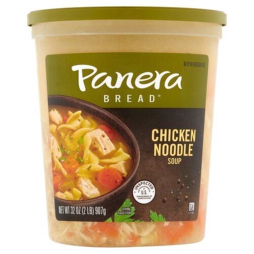 Panera Bread Chicken Noodle Soup, 32 oz