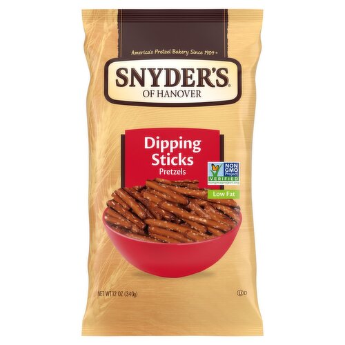 Snyder's of Hanover Dipping Sticks Pretzels, 12 oz