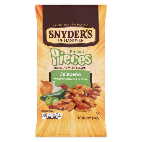 Snyder's of Hanover Jalapeño Pretzel Pieces, 12 oz