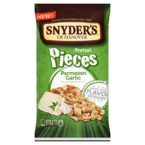 Snyder's of Hanover Parmesan Garlic Pretzel Pieces, 10 oz