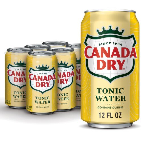 Canada Dry Tonic Water, 12 fl oz