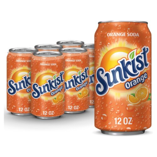 Sunkist Orange Soda, 12 fl oz