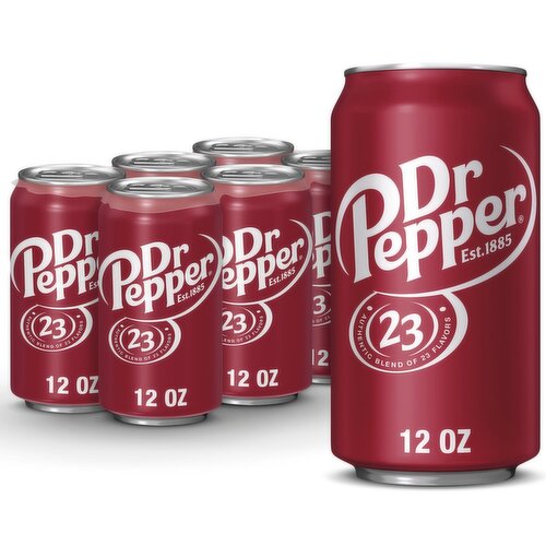 Dr Pepper Soda, 12 fl oz