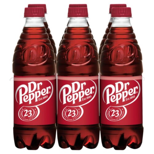 Dr Pepper Soda, 6 count