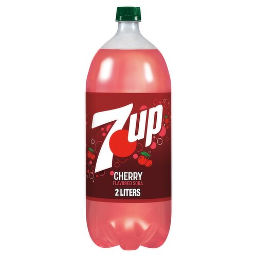 7UP Cherry Flavored Soda, 2 L