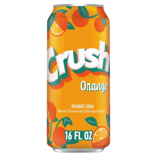 Crush Orange Soda, 16 fl oz
