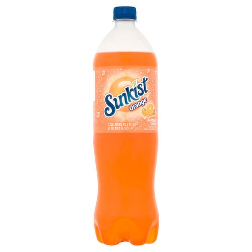 Sunkist Orange Soda, 1.25 L