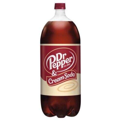 Dr Pepper Cream Soda, 2 qt