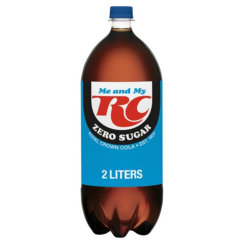 RC Zero Sugar Royal Crown Cola, 2.1 qt