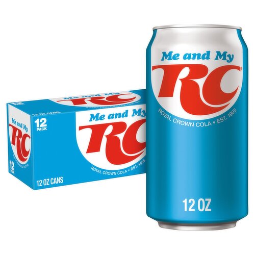 RC Cola, 12 fl oz, 12 count