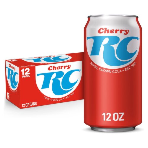 RC Cherry Cola, 12 fl oz, 12 count