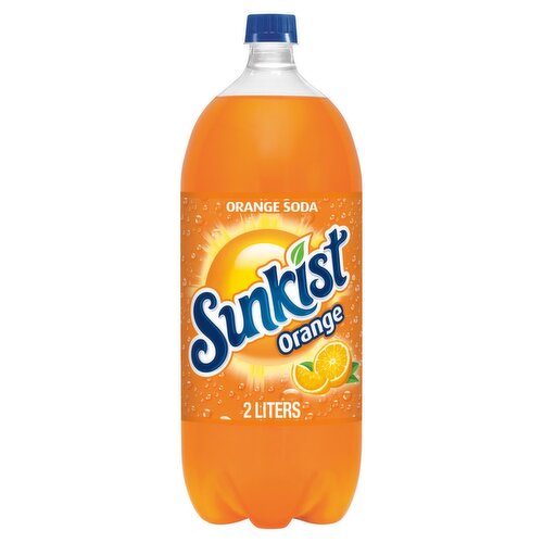 Sunkist Orange Soda, 2.1 qt