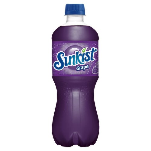 Sunkist Grape Soda, 20 fl oz