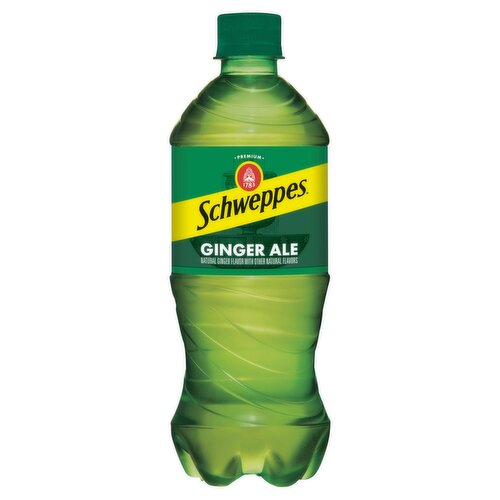 Schweppes Premium Ginger Ale, 20 fl oz