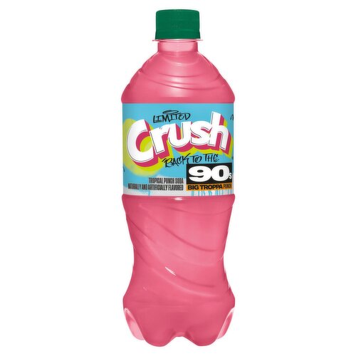 Crush Tropical Punch Soda, 20 fl oz
