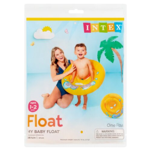 Intex My Baby Float, Ages 1-2 Years, 1 count