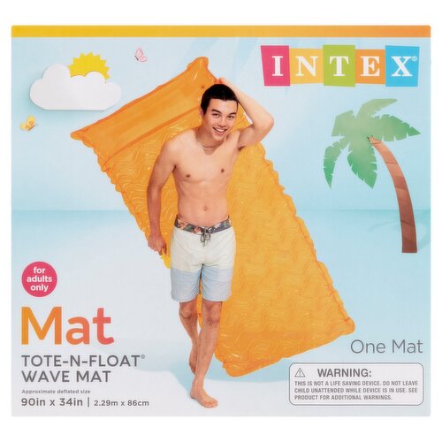 Intex Tote-N-Float Wave Mat, 1 count