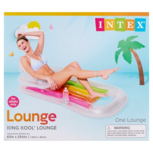 Intex King Kool Lounge, 1 count