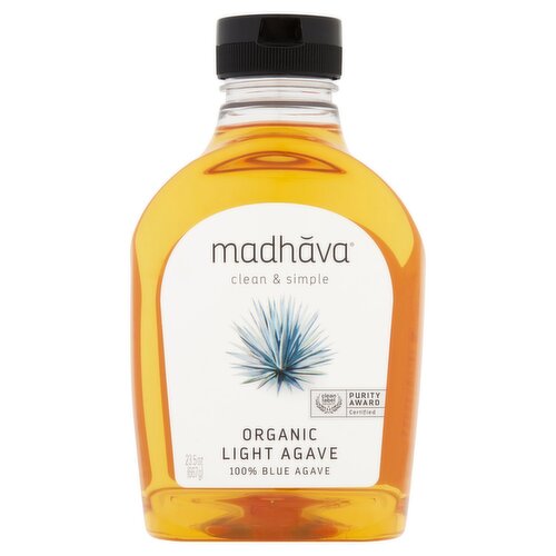 Madhăva Organic Light Agave, 23.5 oz