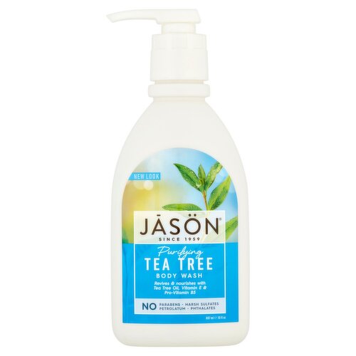 Jāsön Purifying Tea Tree Body Wash, 30 fl oz