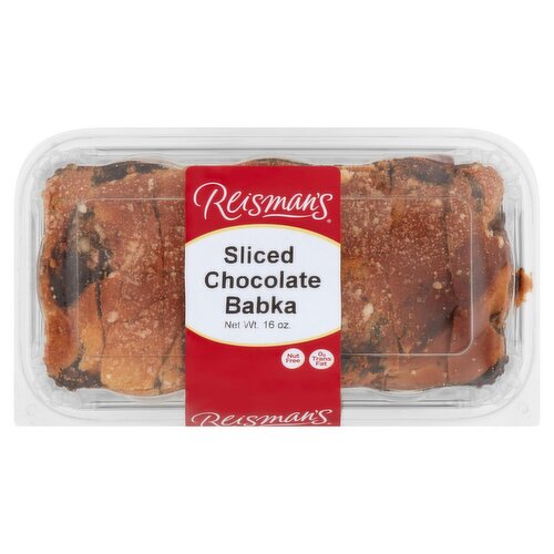 Reisman's Sliced Chocolate Babka, 16 oz