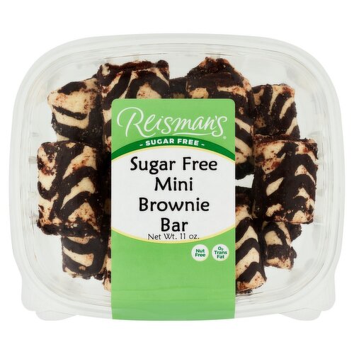 Reisman's Sugar Free Mini Brownie Bar, 11 oz