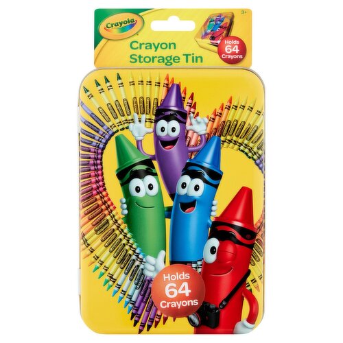 Crayola Crayon Storage Tin, 3+