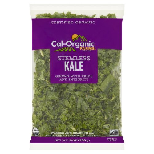 Cal-Organic Farms Stemless Kale, 10 oz