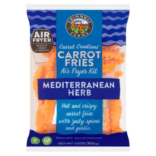 Grimmway Farms Carrot Creations Mediterranean Herb Carrot Fries, 13 oz