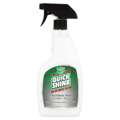 Holloway House Quick Shine Prime Stainless Steel Cleaner + Polish, 24 fl oz