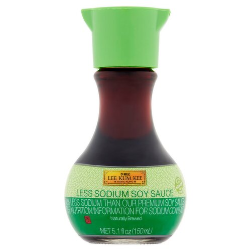 Lee Kum Kee Less Sodium Soy Sauce, 5.1 fl oz