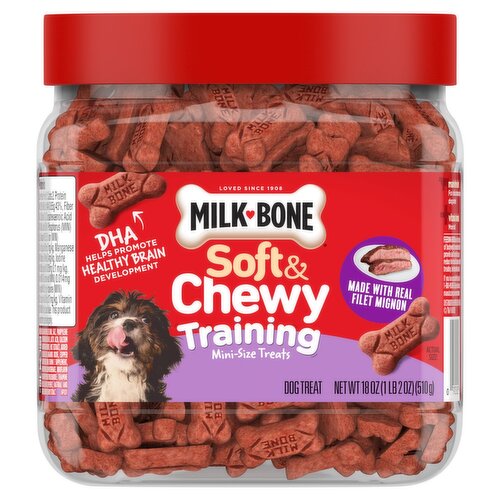 Milk-Bone Soft & Chewy Training Mini-Size Dog Treat, 18 oz