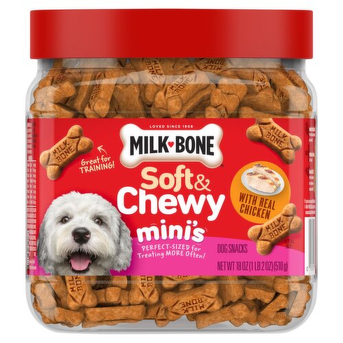 Milk-Bone Soft & Chewy Mini's Dog Snacks, 18 oz