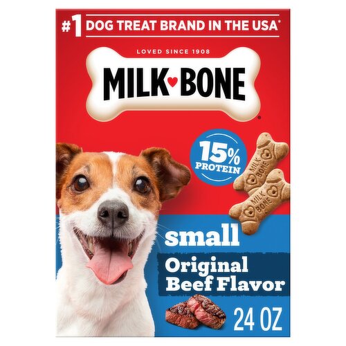 Milk-Bone Small Original Beef Flavor Dog Treat, 24 oz
