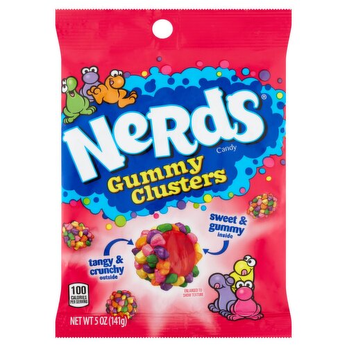 Nerds Gummy Clusters Candy, 5 oz