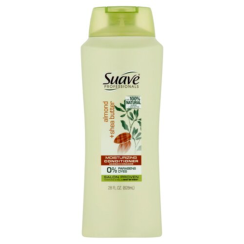 Suave Professionals Almond + Shea Butter Moisturizing Conditioner, 28 fl oz