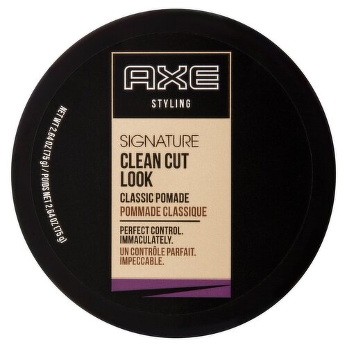 Axe Styling Signature Clean Cut Look Classic Pomade, 2.64 oz