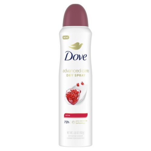 Dove Advanced Care Dry Spray Revive Antiperspirant Deodorant, 3.8 oz