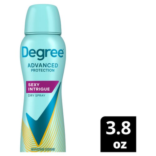 Degree Advanced Protection Sexy Intrigue Dry Spray Antiperspirant Deodorant, 3.8 oz
