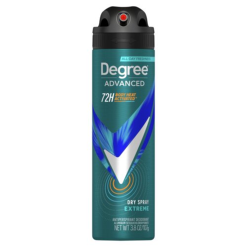 Degree Advanced Extreme Dry Spray Antiperspirant Deodorant, 3.8 oz