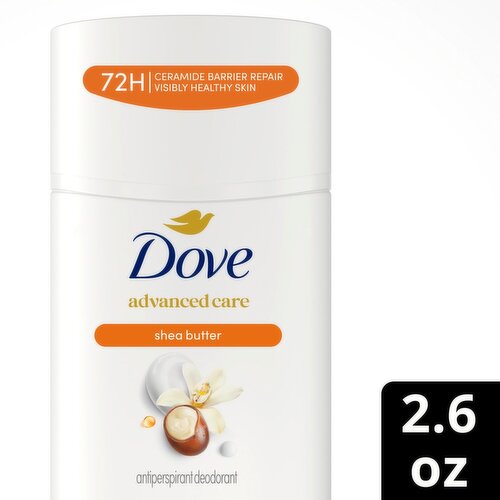 Dove Advanced Care Shea Butter Antiperspirant Deodorant, 2.6 oz