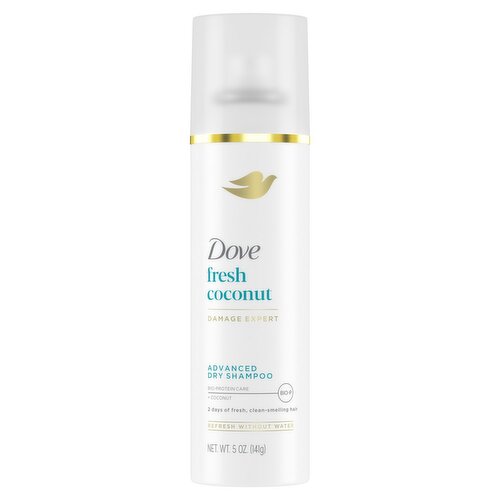 Dove Fresh Coconut Advanced Dry Shampoo, 5 oz