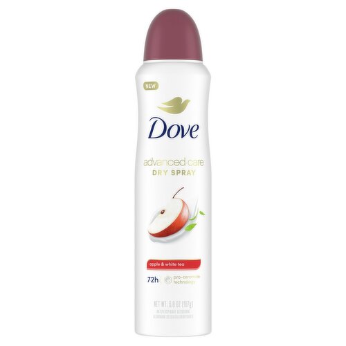 Dove Go Fresh Apple & White Tea Dry Spray Anti-Perspirant, 3.8 oz